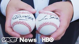 This Guy Gets World Leaders To Sign Baseballs Outside The UN (HBO)