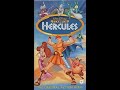 Opening To Hercules UK VHS 1998