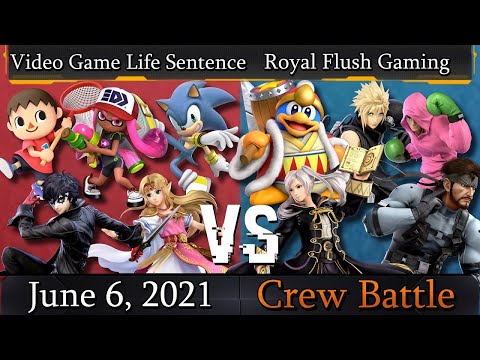 🔥VGLS Vs. Royal Flush Crew Battle - June 2021 ~ Smash Ultimate