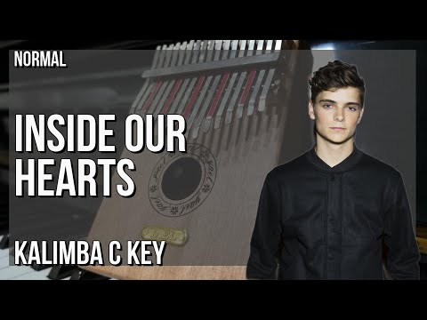 How to play Inside Our Hearts by Martin Garrix & Alesso ft Shaun Farrugia on Kalimba (Tutorial)