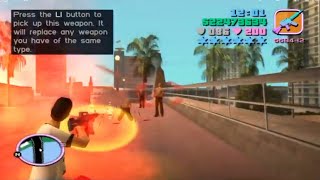 GTA: Vice City - How to lock-on aim with M4 (PS2)