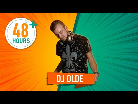 DJ OLDE | 48HOURS+ | Der längste DJ-Stream der Welt | presented by Justin Pollnik