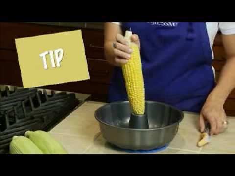 Cooking Demo for the Corn Stripper from Progressive International