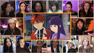 GIRLS REACT! | Frieren: Beyond Journey's End Season 2 Episode 4 Reaction Mashup | 葬送のフリーレン