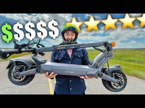 This Cheap 40 MPH E-Scooter is Surprisingly Nice: Ausom L2 Max Dual Motor Review