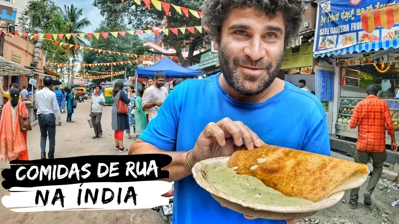 COMIDAS DE RUA NA ÍNDIA | é tão suja quanto dizem?