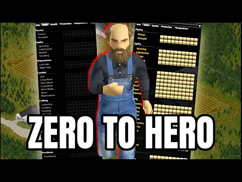 The Farmer Zero To Hero Trait Challenge | Project Zomboid Build 42 Challenge!
