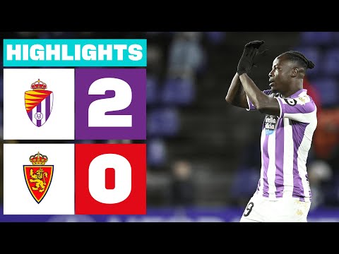 Resumen de Real Valladolid vs Real Zaragoza Matchday 30