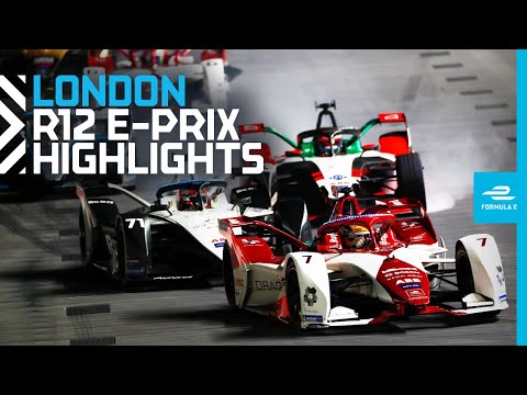 フォーミュラE ロンドンE-PRIX 決勝レースのハイライト動画