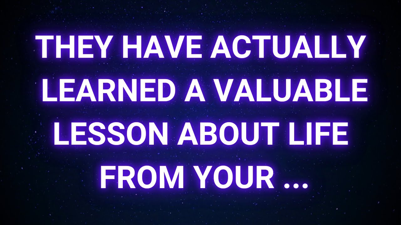 They've learned an important life lesson from your attitude. You showed them | Today Angel message
