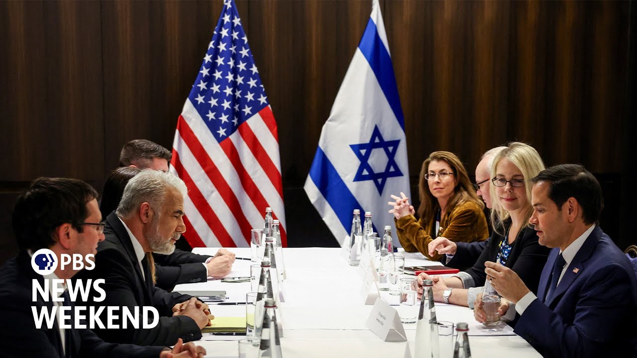 News Wrap: Rubio reaffirms Trump’s Gaza takeover plan on trip to Israel