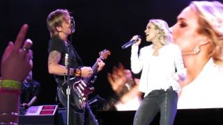 KEITH URBAN CARRIE UNDERWOOD THE FIGHTER LIVE IN WELLINGTON 3/12/2016