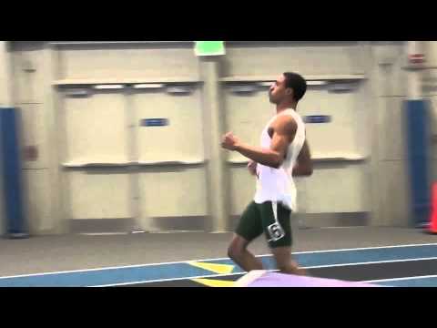 2013 A-10 Men's 400m Dash Champion -Christopher Tate, Charlotte