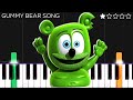 The Gummy Bear Song EASY Piano Tutorial