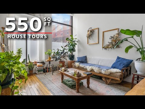 House Tours: A Couple's 550 Sq Ft Apartment in New York City