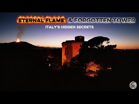 Eternal Flame & Forgotten Tower " Italy's Hidden Secrets" Cinematic Drone 4K Video