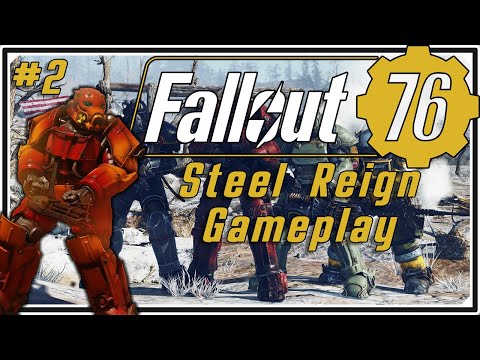 Fallout 76 Steel Reign Gameplay - NEW Brotherhood of Steel Quest Line - Part 2