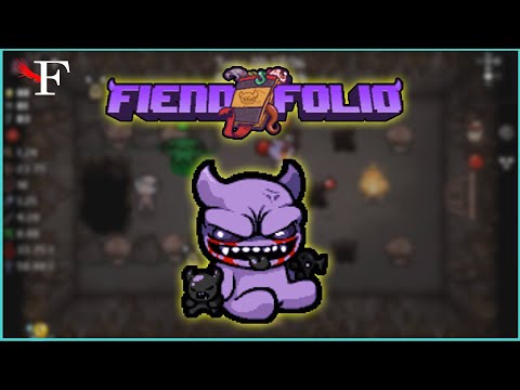 JOGANDO COM O NOVO PERSONAGEM(Fiend Folio Mod) - THE BINDING OF ISAAC AFTERBIRTH PLUS - #133 PTBR