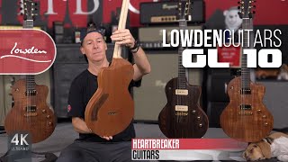 Video thumbnail for Lowden Guitars GL 10 Electric Guitar - All the Models by Heartbreaker Guitars