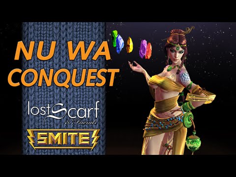ScarfPlays Smite 481 - Rough Start & Epic Finish - Nu Wa Conquest