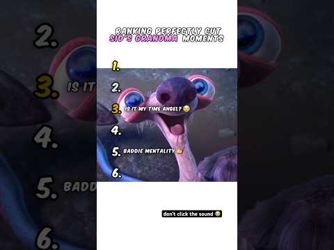 Ranking Sid’s Granny Moments ????