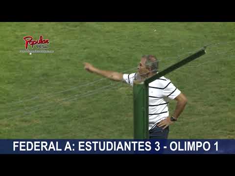 SPORTIVO ESTUDIANTES SAN LUIS 3 - OLIMPO BAHIA BLANCA 1