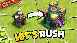 Rushing My Inactive Base to TH14 - Spending Spree on the Update (Clash of Clans)