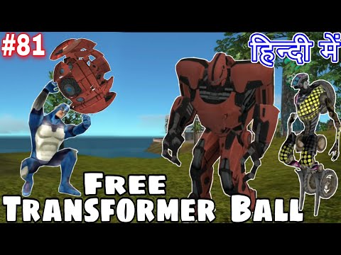 Free Transformer Ball Robot New Update 5.7 in Rope Hero Vice Town #81 Hindi Game Definition Cartoon