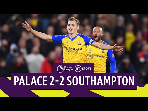 Crystal Palace vs Southampton (2-2) | Saints' Winless Run Extends To Six | Premier League Highlights
