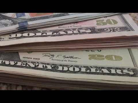 $159 in fifties, twenties, and ones