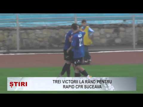 Trei victorii la rand pentru Rapid CFR Suceava