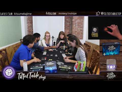 Tilted Table Plays Sub Terra: Extraction & Investigation Expansions