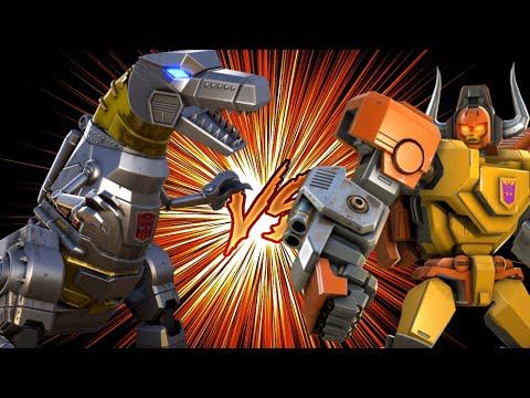 Single Fight 11 - Transformers Forged To Fight (Grimlock vs Tantrum)