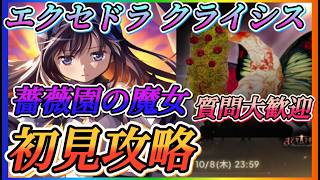 【まどドラ】質問大歓迎！エクセドラクライシス薔薇園の魔女初見攻略やっていきます！！
