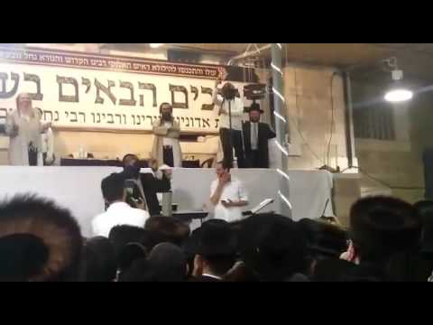 Nissim Black Performing In Sukkah Of Rav Shalom Arush