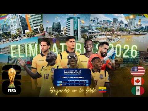 GOLES EN ELIMINATORIAS 2026 DE ECUADOR ⚽🇪🇨 | 2DO MEJOR CLASIFICADO 🏆