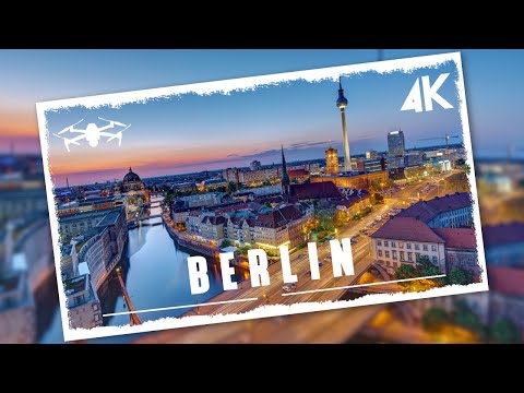 Berlin by drone | Cinematic aerial film in 4K