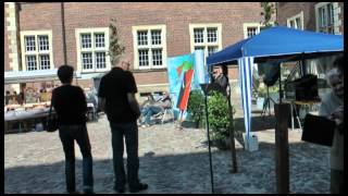 preview picture of video 'Kunst am Schloss in Ahaus 2012'