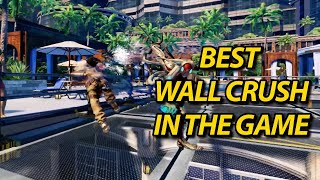 Yoshimitsu has the Best Wall Crush in the Game!