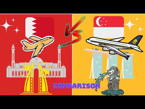 Bahrain vs Singapore country comparison 2022. first time. lets see? 🤔