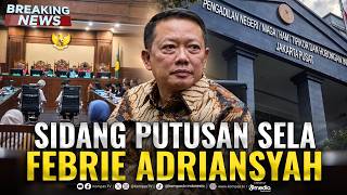 🔴BREAKING NEWS - Sidang Putusan Sela Febrie Adriansyah di PN Tipikor