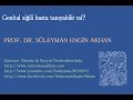 Prof. Dr. Süleyman Engin Akhan Prof. Dr. Süleyman Engin Akhan