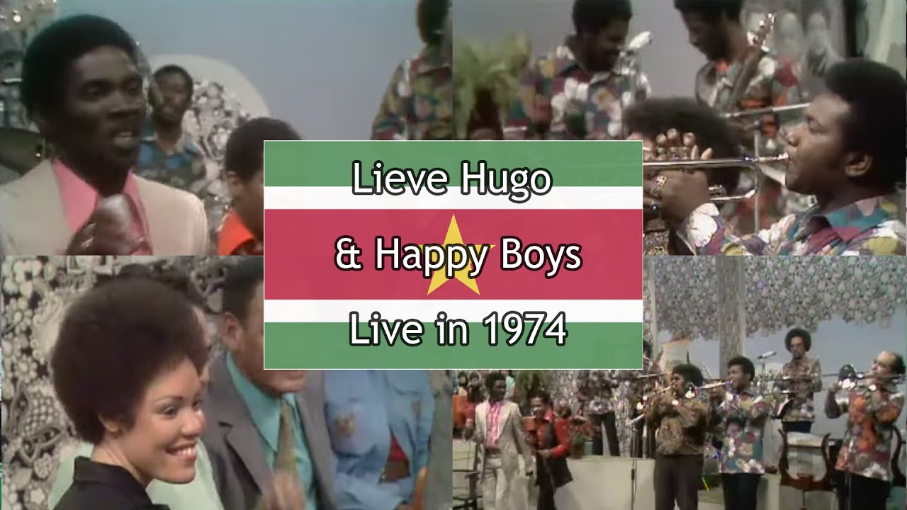 Lieve Hugo & The Happy Boys Live (1974) | No njang alla njang + Lobi foe moni