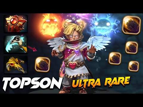 Topson Invoker - ULTRA RARE - Dota 2 Pro Gameplay [Watch & Learn]