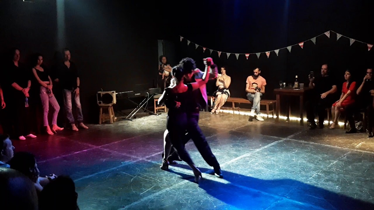 Federico Naveira y Sabrina Masso "Idilio Trunco"  en La Milonga Sísmica 11 de Enero 2020