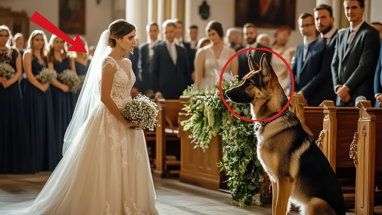 On Her Wedding Day, Her Dog Blocks Her Wedding Entrance, Then She Discovers A Heartbreaking Secret