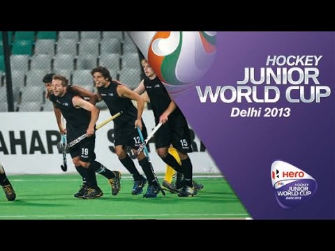 Korea vs New Zealand - Men's Hero Hockey Junior World Cup India 7/8 place [15/12/2013]