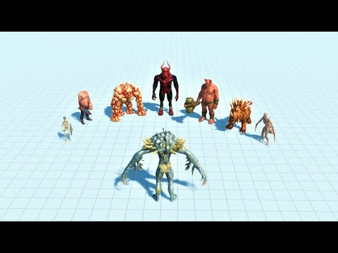 Boss vs their teammates - animal revolt battle simulator