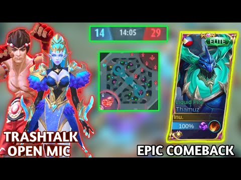 THEY HATED ME FOR USING THAMUZ BUT IN THE END THEY SWALLOWED THEIR WORDS!! - MLBB