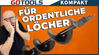 Erdbohrer-Duell: Muskelkraft gegen Strom! Wer gräbt sich durch?